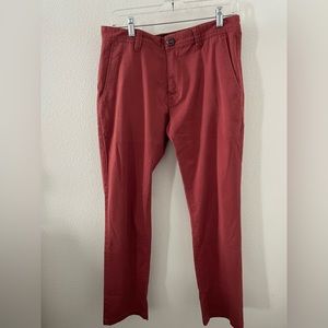 Volcom Fricken Modern Straight - Size 31 Pant - Burgundy